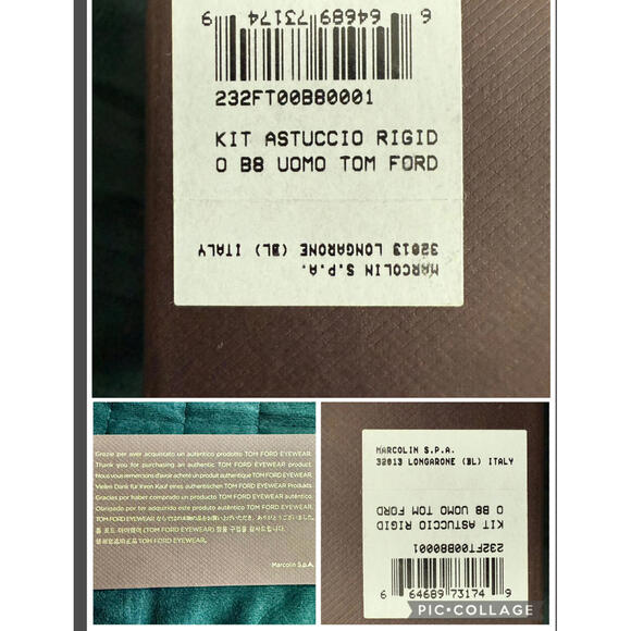 New Tom Ford TF5227 Brown Fade Cat Eye Eyeglasses Frame 54-10-130 FT5227 - Picture 8 of 8